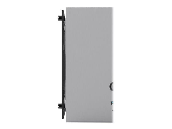 Zalman M2 mini - MT - mini-ITX - sidepanel med vindu (akryl) - ingen strømforsyning (SFX12V) - sølv - USB