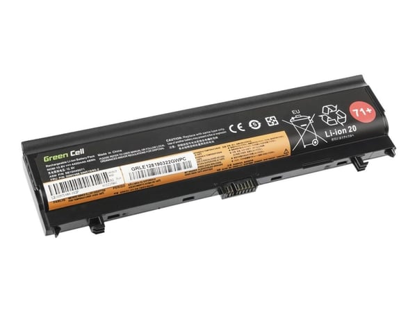 Green Cell - Batteri til bærbar PC - litiumion - 6-cellers - 4400 mAh - for Lenovo ThinkPad L560 20F1, 20F2; L570 20J8, 20J9, 20JQ, 20JR