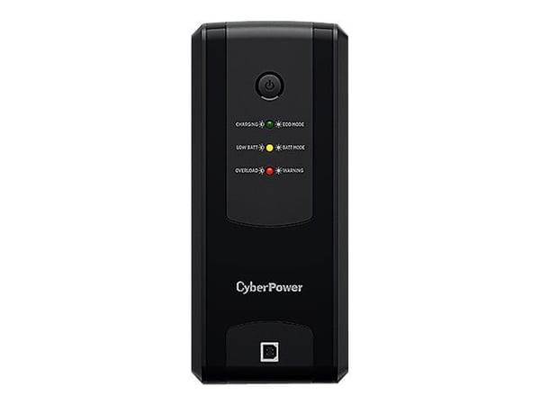CyberPower UT Series UT1200EG - UPS - AC 230 V - 700 watt - 1200 VA - enkeltfase - USB - utgangskontakter: 4 - svart