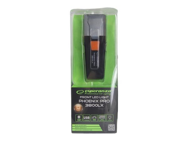 Esperanza PHOENIX PRO - Cykel, framljus - LED (Cree) - 5-läge