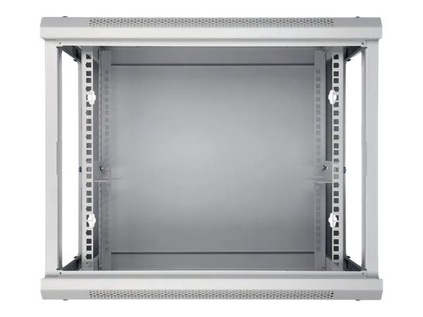 Extralink - Rack skap - 600x450 mm - veggmonterbar - grå - 9U - 19"
