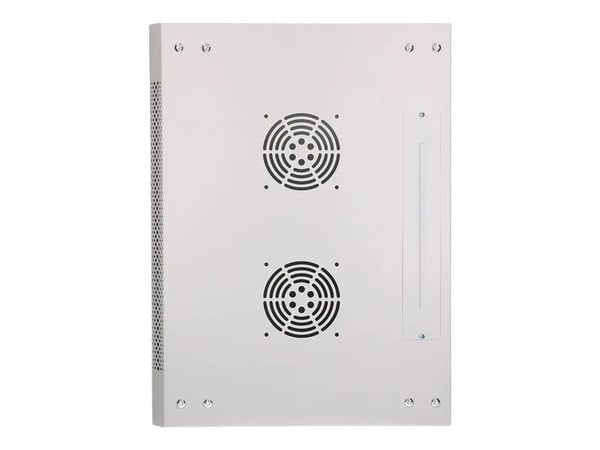 Extralink - Rack skap - 600x450 mm - veggmonterbar - grå - 9U - 19"
