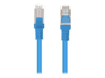 Lanberg - Patch-kabel - RJ-45 (hane) till RJ-45 (hane) - 5.7 mm - F/UTP (folieöverdraget oskärmat tvinnat par) - CAT 6 - formpressad, hakfri, tvinn...