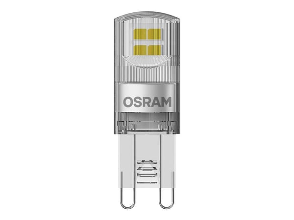 OSRAM LED STAR - LED-lyspære - klar finish - G9 - 1.9 W (ekvivalent 20 W) - klasse F - varmt hvitt lys - 2700 K