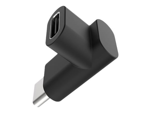 Akasa - USB-sovitin - USB-C (uros) - USB-C (naaras) - USB 3.2 Gen 2 - 5 V - 3 A - musta (2 kpl)