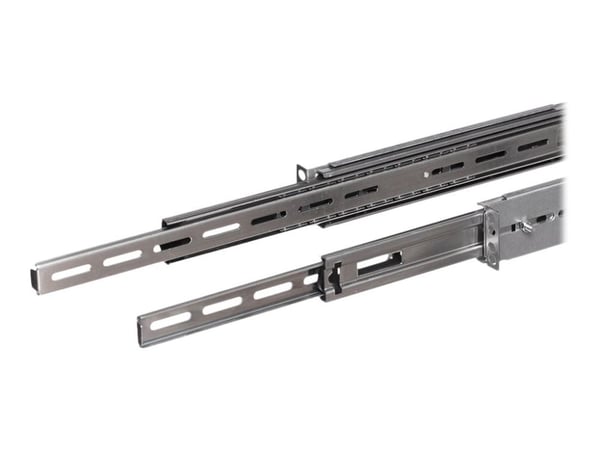 Netrack - Monteringsskinner for rack - sølv - 4U - 19"