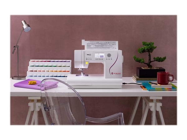 Singer Professional C430 - Symaskin - datautstyrt - 810 sting - 13 enkeltskrittsknappehull - LCD display