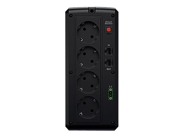CyberPower UT Series UT1200EG - UPS - AC 230 V - 700 watt - 1200 VA - enkeltfase - USB - utgangskontakter: 4 - svart