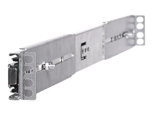 Netrack - Monteringsskinner for rack - sølv - 4U - 19"