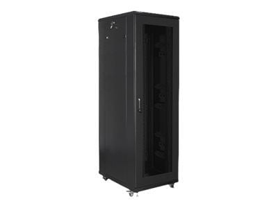 Lanberg - Rack skap - svart, RAL 9004 - 42U - 19"