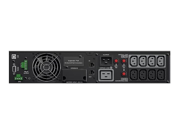 CyberPower OL2200ERTXL2U - UPS (rackmonterbar/ekstern) - AC 200/208/220/230/240 V - 2000 watt - 2200 VA - blysyre - USB, serial - utgangskontakter:...