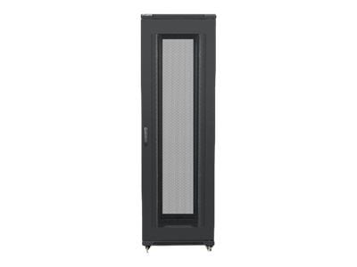 Lanberg - Rack skap - svart, RAL 9004 - 42U - 19"