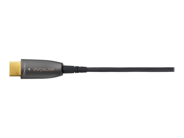 VivoLink Pro - High Speed - HDMI-kabel - HDMI hann til HDMI hann - 7.5 m - fiberoptisk - svart - formstøpt, 4 K 60 Hz (4096 x 2160) støtte