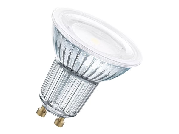 OSRAM LED VALUE - LED-pistepolttimo - muoto: PAR16 - GU10 - 6,9 W (49 W vastaava) - luokka F - viileän valkoinen valo - 4000 K