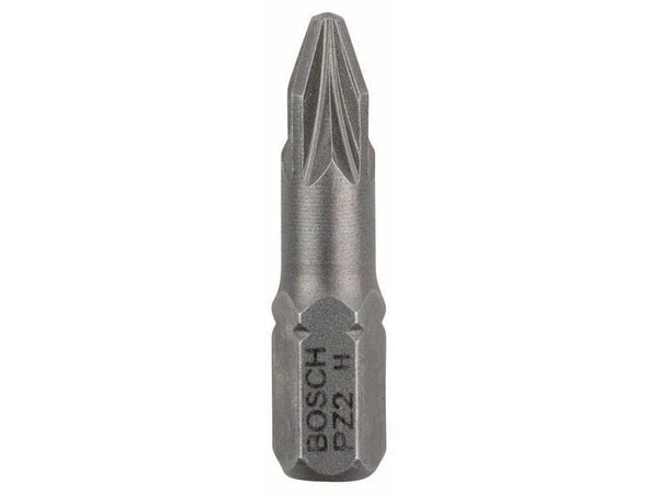 Bosch Extra Hard - Spiss for skrutrekker - 3 deler - 1/4" - pozidriv - PZ2 - lengde: 25 mm