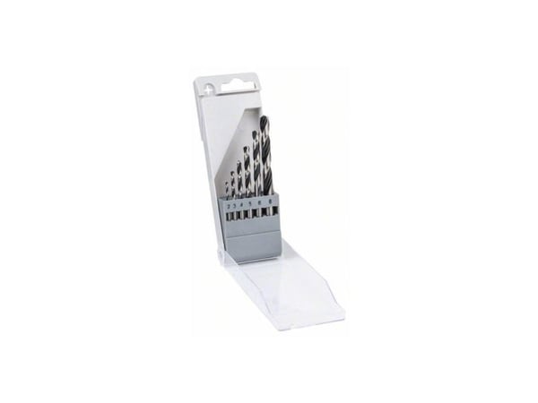 Bosch HSS PointTeQ - Borsett - for metall - bor - 6 deler - 8 mm