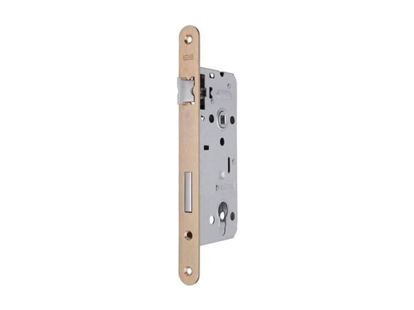 Låscylinder för infällnad Mortise Lock Cyl Z95b 90/50 Zn med skyddsplatta
