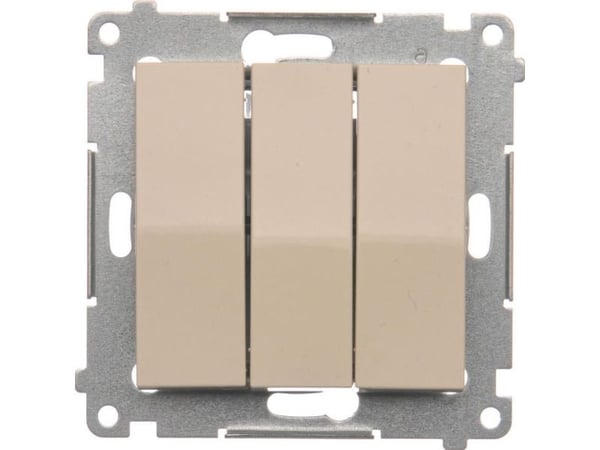 Kontakt-Simon DW31.01/41, Muovi, Valkoinen, IP20, 250 V, 10 A, 75 mm