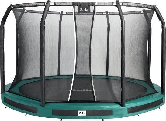 Trampoliini Premium Ground Combo 396cm vihreä