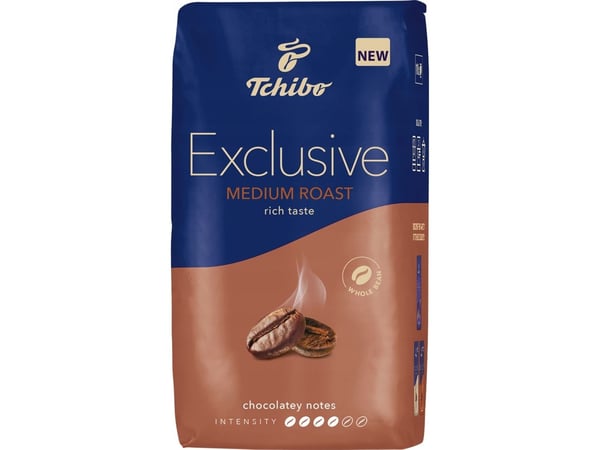 Tchibo Exclusive Medium Roast kaffebönor 1 kg