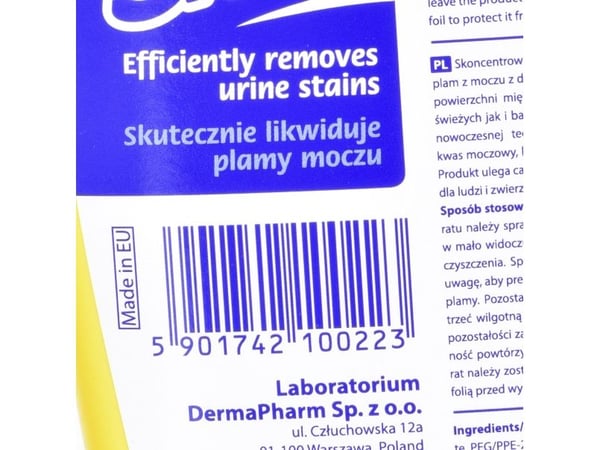 Mr. Smell Virtsatahrojen poisto sohvilta ja matoilta 500 ml