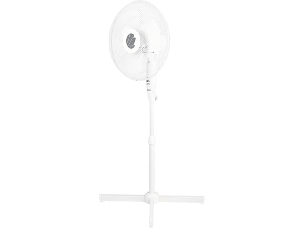 ECG FS 40A, Husholdningsvifte, Hvit, Gulv, Metall, Plast, 67 dB, 40 cm