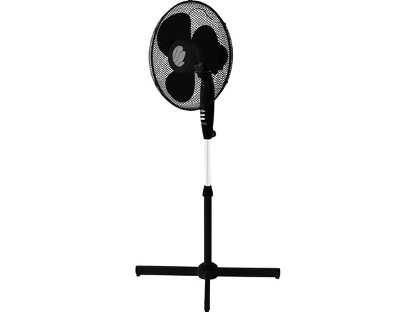 ECG FS 40a, Husholdningsvifte, Sort, Hvit, Gulv, Metall, Plast, 67 dB, 40 cm