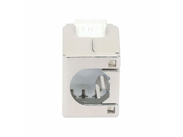 Intellinet 771887, Flat, Sølv, RJ-45, Hunkjønn, Gull, Cat8.1