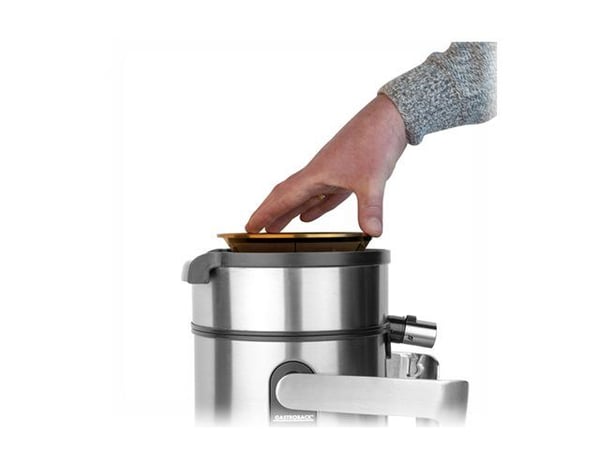 Gastroback 40151, Centrifuge juicer, Sort, Rustfrit Stål, Trin, 1,2 L, 2 L, 1,1 m