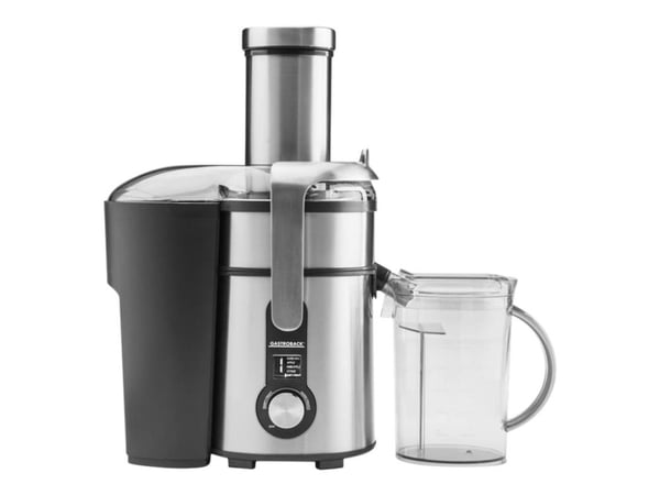 Gastroback 40151, Centrifuge juicer, Sort, Rustfrit Stål, Trin, 1,2 L, 2 L, 1,1 m