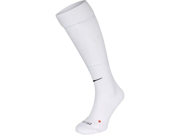 Nike Classic II, Knestrømper, Hvit, Voksen, Unisex, XS, Nylon, Polyester, Spandex