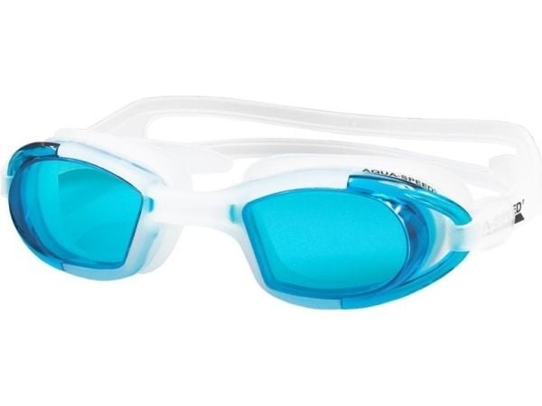 Aqua-Speed svømmebriller MAREA 61 hvit/blå (40163)