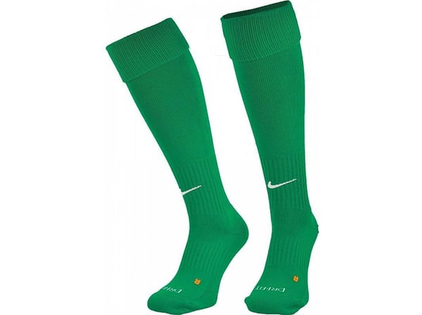 Nike Classic II Cushion Over-the-Calf vihreät nailon jalkapallosukat (46 - 50)