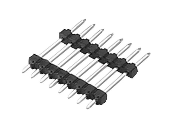 TRU KOMPONENTIT Nastapääte (vakio) Rivien lukumäärä: 1 Nastojen lukumäärä riviä kohti: 40 TC-1468-16,5-40-10-00 1 kpl