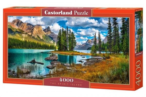 Castorland The spirit island 4000 pcs, 4000 stykker, Landskap, 9 år