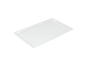 Fat 1/1 GN 53x32,5x2 cm rektangulärt melamin vit, st
