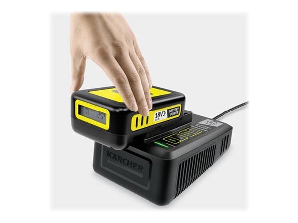 Kärcher - Batterilader + batteri - Li-Ion - 2.5 Ah - for TLO 18-32