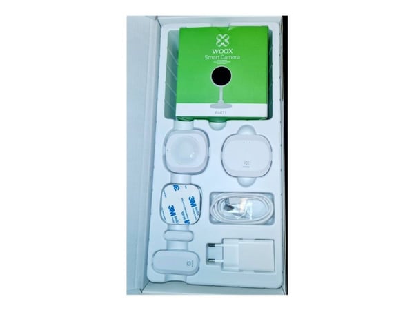 Woox R7072 - Security Kit Basic - säkerhets- och övervakningssystem för hemmet - trådlös - Wi-Fi, ZigBee 3.0 - 2.4 Ghz