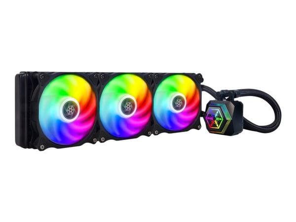 SilverStone Permafrost PF360 V2 - Væskekjølesystem for prosessor - Radiatorstørrelse: 360 mm - (for: LGA1156, AM2, AM3, LGA1155, LGA2011, FM1, FM2,...