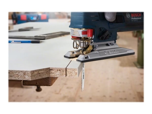 Bosch clean for Wood T 101 AO - Stikksagblad - for kryssfinér, bløtt tre, laminerte paneler, ikke-slipende trematerialer - 3 deler - T-skaft - leng...