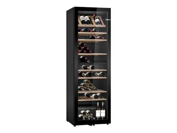 Bosch Serie | 6 KWK36ABGA - Viinijäähdytin - leveys: 60 cm - syvyys: 61 cm - korkeus: 186 cm - 370 litraa - Luokka G