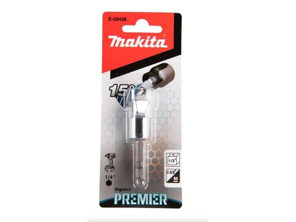 Makita Impact Premier - Sokkeladapter - 1/2" - square - heksagonal - lengde: 60 mm