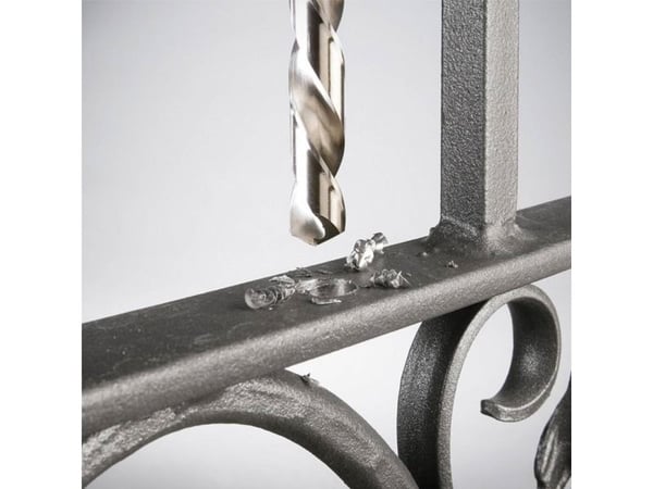 kwb 206533, Drill, Høyrehåndsrotasjon, 3,3 mm, Hard plastik, Ikke-jernholdig metall, Stål, 135°, Høy-Hastighets Stål (HHS)
