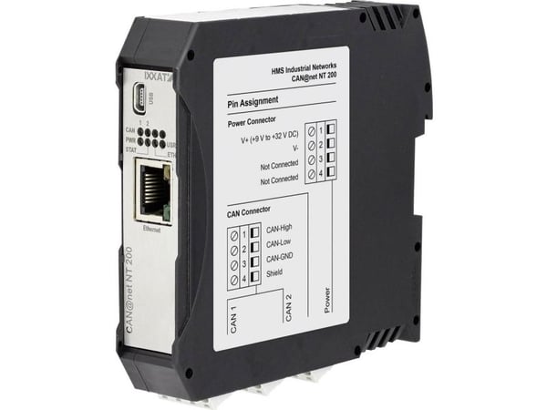 Ixxat 1.01.0332.42000 CAN@net NT 420 CAN-muuntamo Ethernet, CAN, USB 24 V/DC 1 kpl 1 kpl