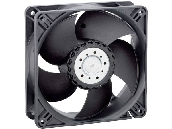 ebm-papst 4412 ML, Vifte, 11,9 cm, 3000 RPM, 168 m³/t, Sort