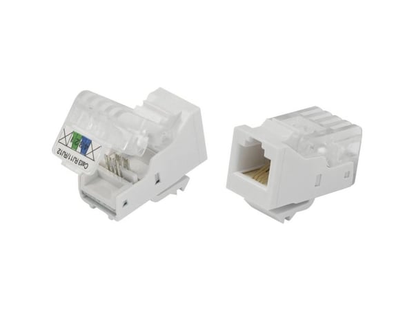 TRU COMPONENTS 93014c937 modulkontakt, uten verktøy, tilkobling, rett, natur 1 stk