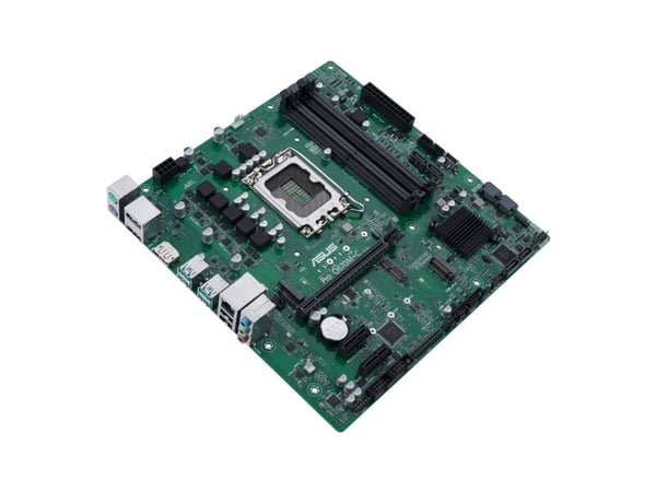 ASUS Pro Q670M-C-CSM - Hovedkort - micro ATX - LGA1700-sokkel - Q670 Chipset - USB 3.2 Gen 2, USB-C Gen1, USB 3.2 Gen 1 - Gigabit LAN - innbygd gra...