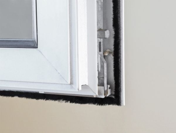 DeLOCK 66892, Dør, Vindu, Sort, Plast, 5 mm, 5 m