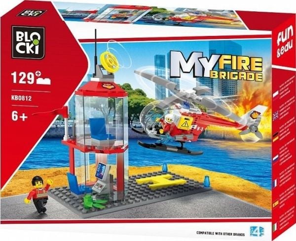 Icom My Fire Brigade brannstasjon og helikopter (KB0812)