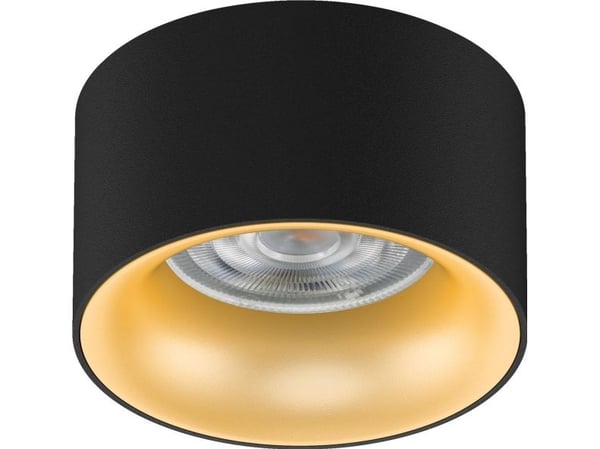 Maclean infälld spot/tubarmatur punktbelysning rund aluminium GU5.3 70x40mm vit/guld MCE457 W/G